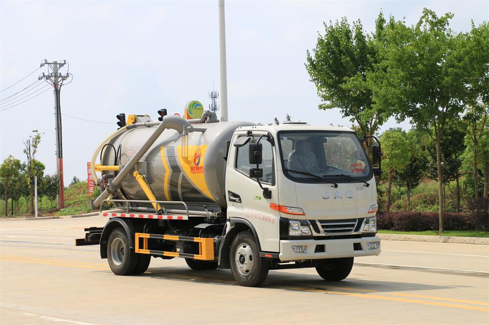 5噸吸污車-程力小型江淮5方吸污車廠家價格
